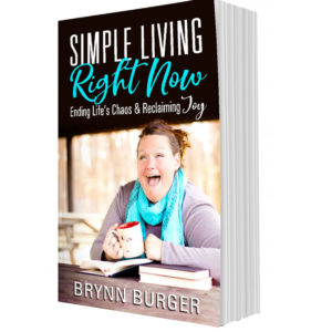 Simple Living Right Now: Ending Life's Chaos & Reclaiming Joy