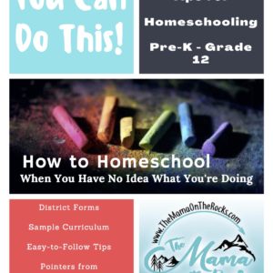 How to Homeschool When You Have No Idea What You're Doing: Tips, Tricks, and Templates to Get You Started | The Mama On The Rocks