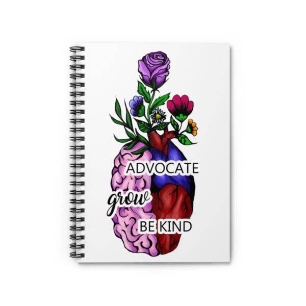 Advocate, Grow, Be Kind Notebook | The Mama On The Rocks