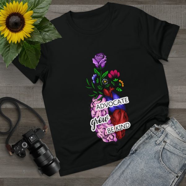 Advocate, Grow, Be Kind Women's Tee | The Mama On The Rocks