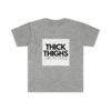 Thick Thighs, Thin Patience Women's Heavy Cotton Tee | The Mama On The Rocks