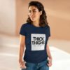 Thick Thighs, Thin Patience Women's Heavy Cotton Tee | The Mama On The Rocks