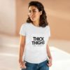 Thick Thighs, Thin Patience Women's Heavy Cotton Tee | The Mama On The Rocks