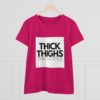 Thick Thighs, Thin Patience Women's Heavy Cotton Tee | The Mama On The Rocks