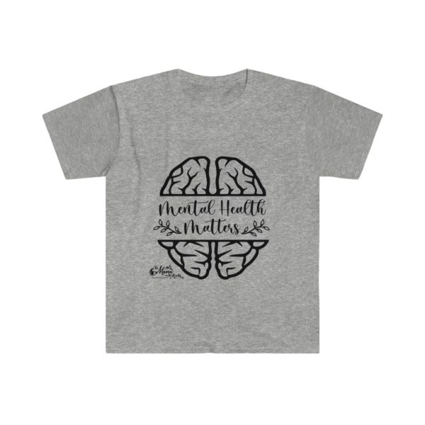 Mental Health Matters Unisex Soft Tee | The Mama On The Rocks